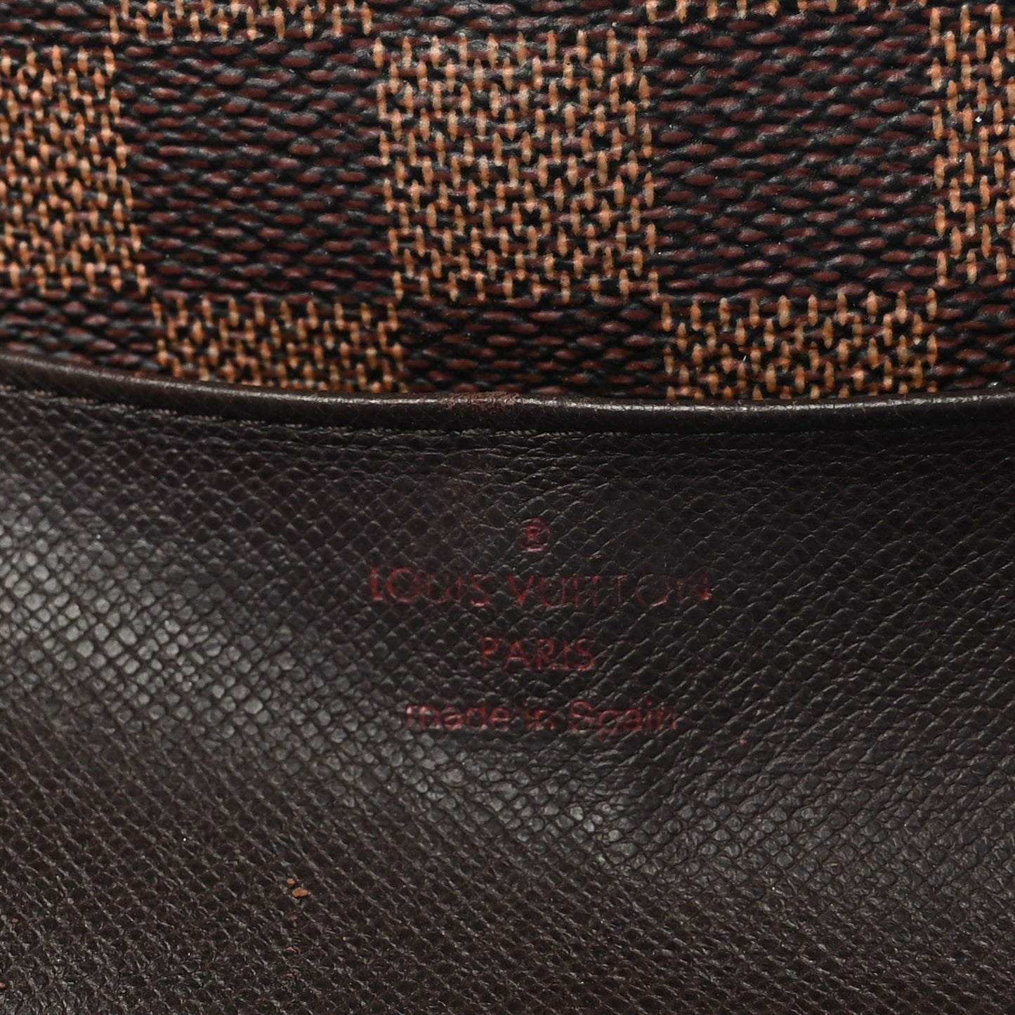 Damier Ebene Emilie Wallet