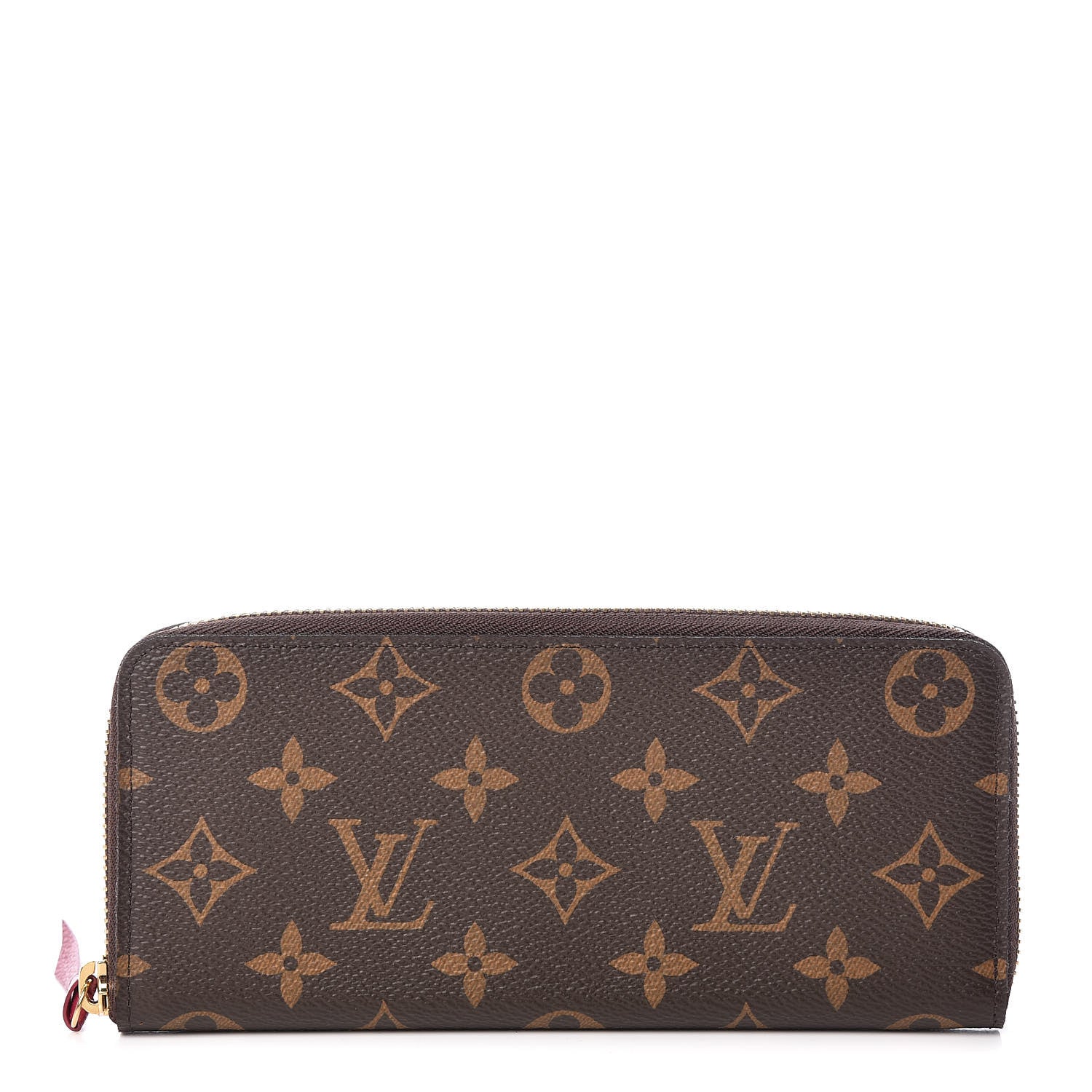 Louis Vuitton Monogram Clemence Wallet Fuchsia 1 of 8