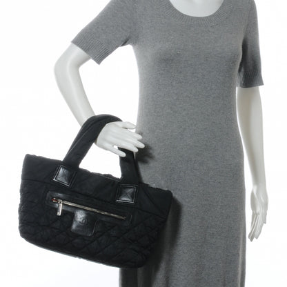 Chanel Small Nylon Coco Cocoon Tote Black 2 of 7