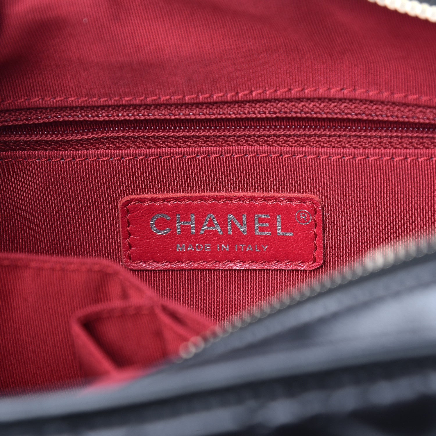 Chanel Aged Calfskin Quilted Medium Gabrielle Hobo Black 6 of 17