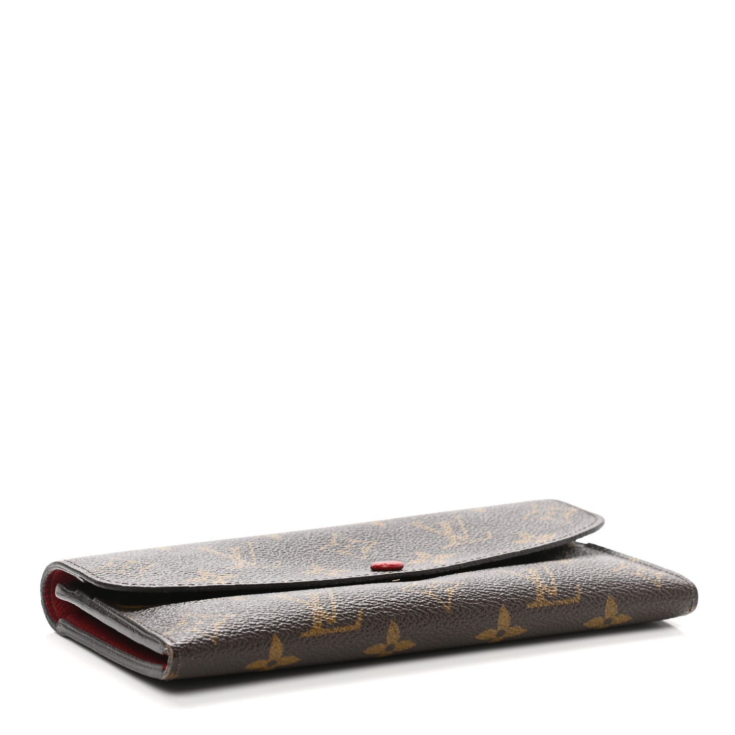 Monogram Emilie Wallet Red