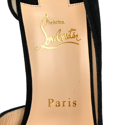 Christian Louboutin Veau Velours Round Chick 85 Pumps 39 Black 8 of 11