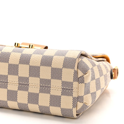 Louis Vuitton Damier Azur Braided Croisette Rose 9 of 10