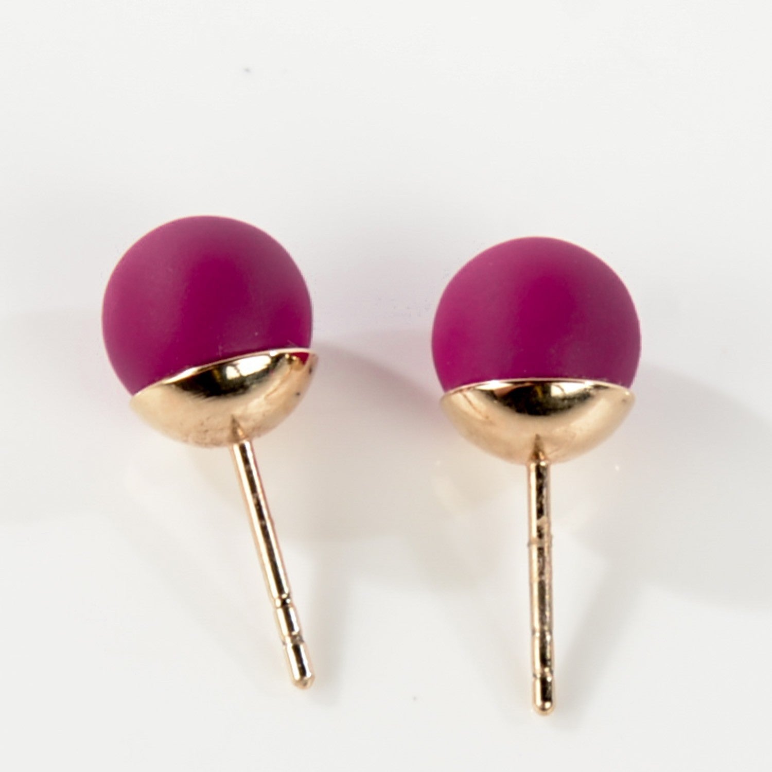 Christian Dior Mise En Dior Tribal Earrings Toxic Purple 6 of 8