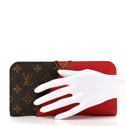 Louis Vuitton Monogram Calfskin Kimono Wallet Cherry 2 of 7