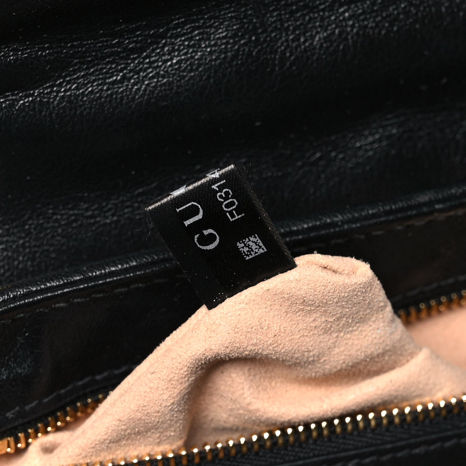 Gucci Monogram Matelasse Diagonal Small GG Marmont Shoulder Bag Beige Black 8 of 14