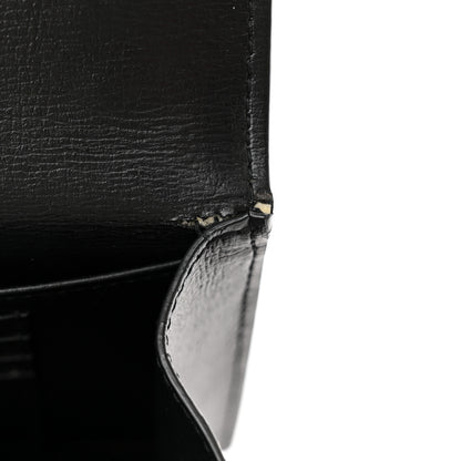 Saint Laurent Calfskin Monogram Sunset Chain Wallet Black 10 of 11