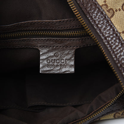Gucci Monogram Medium Interlocking Hobo Dark Brown 5 of 11