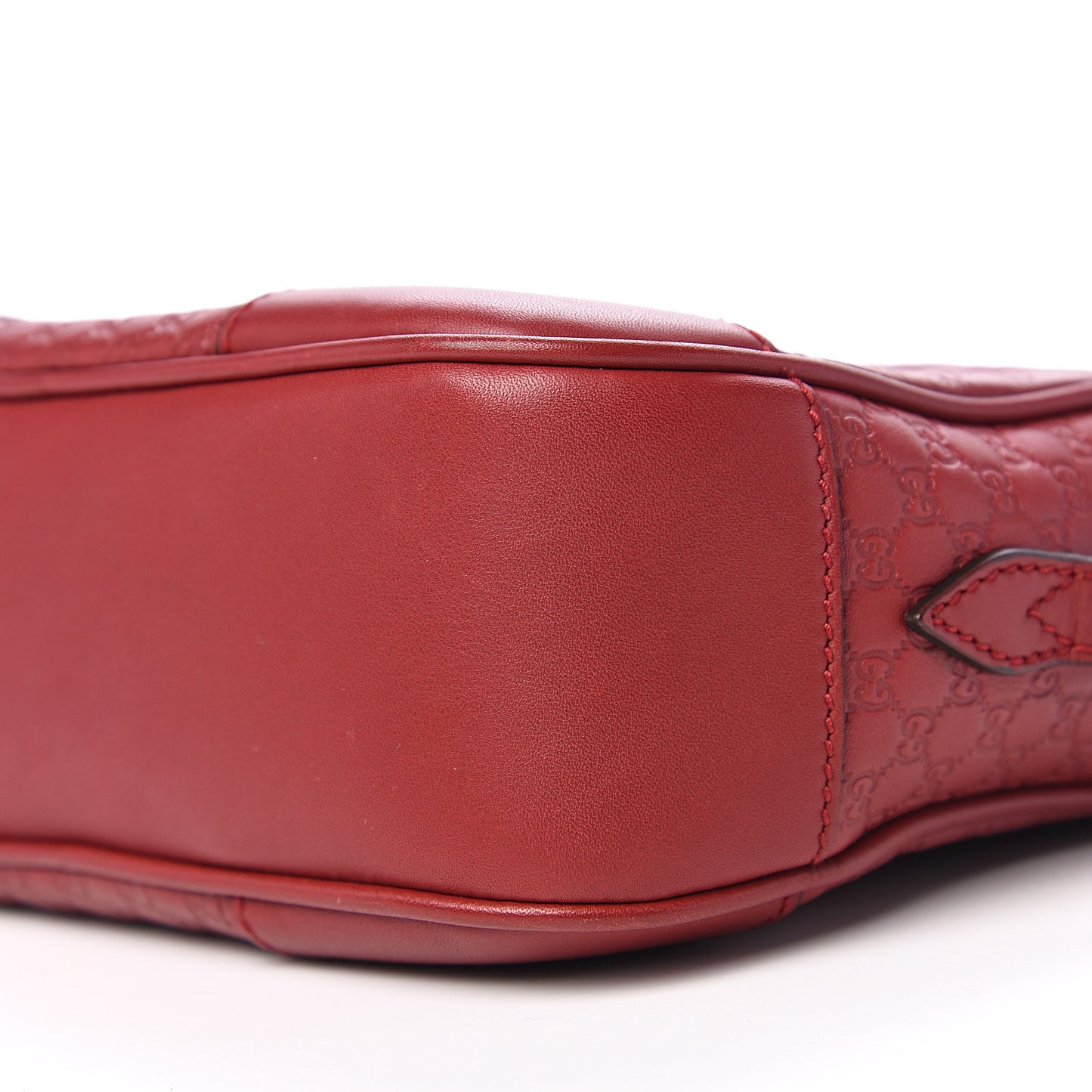 Microguccissima Mini Bree Messenger Bag Red