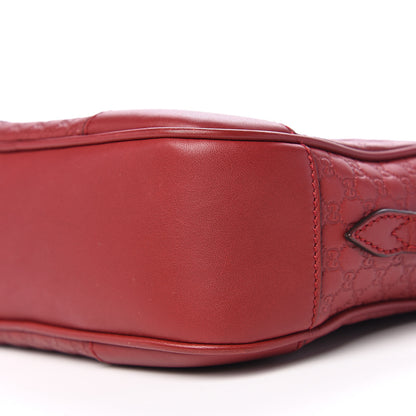 Gucci Microguccissima Mini Bree Messenger Bag Red 8 of 9