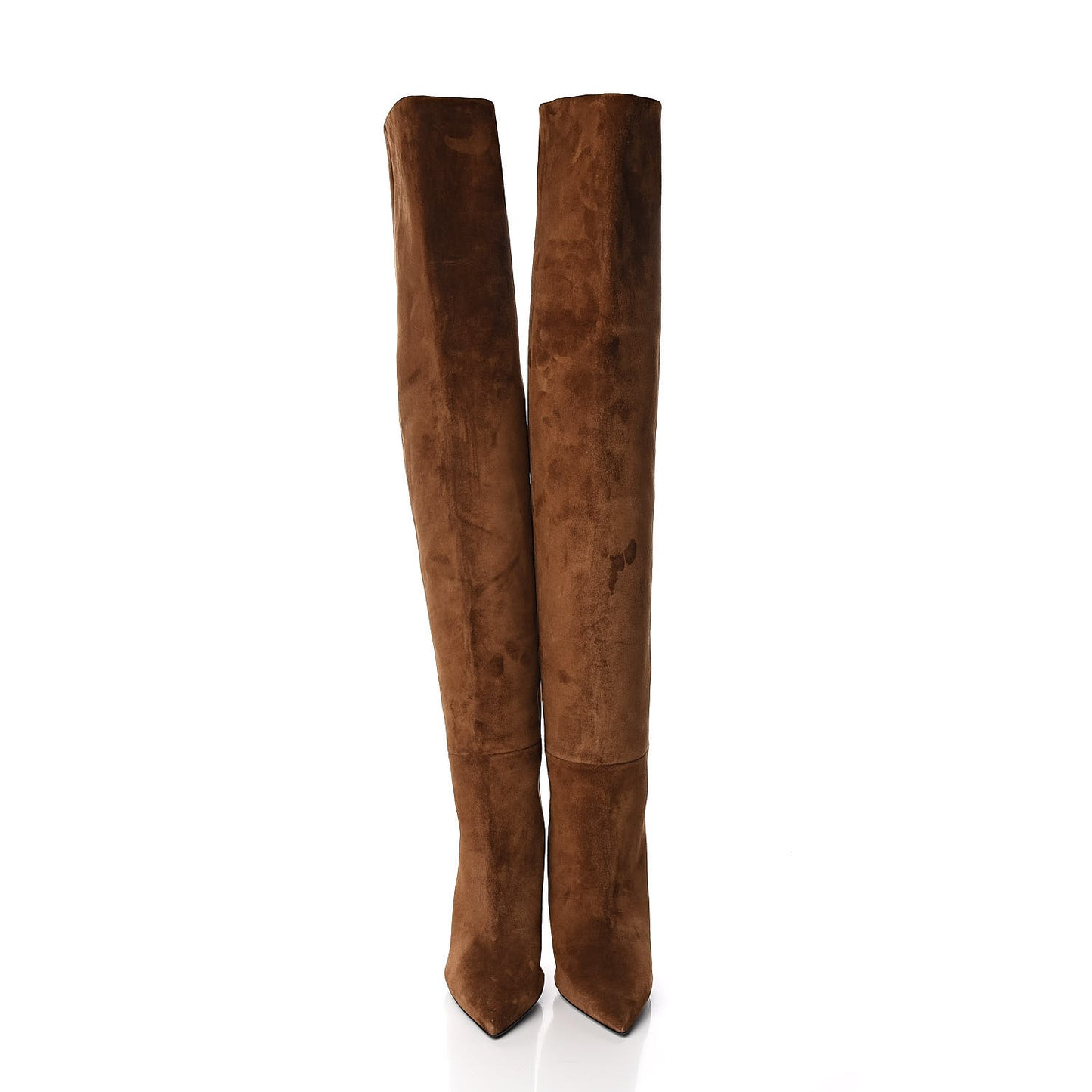 Suede Kiki Over The Knee Boots 38.5 Brown