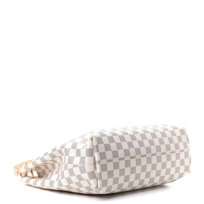 Louis Vuitton Damier Azur Graceful PM Rose Ballerine 3 of 5