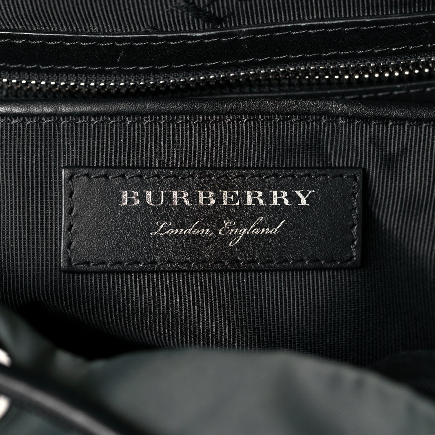 Burberry Nylon Medium Rucksack Backpack Dark Green 5 of 16