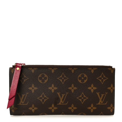 Louis Vuitton Monogram Adele Wallet Fuchsia 1 of 10
