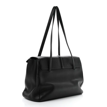 Celine Grained Calfskin Large Soft 16 Bag Black 3 of 9
