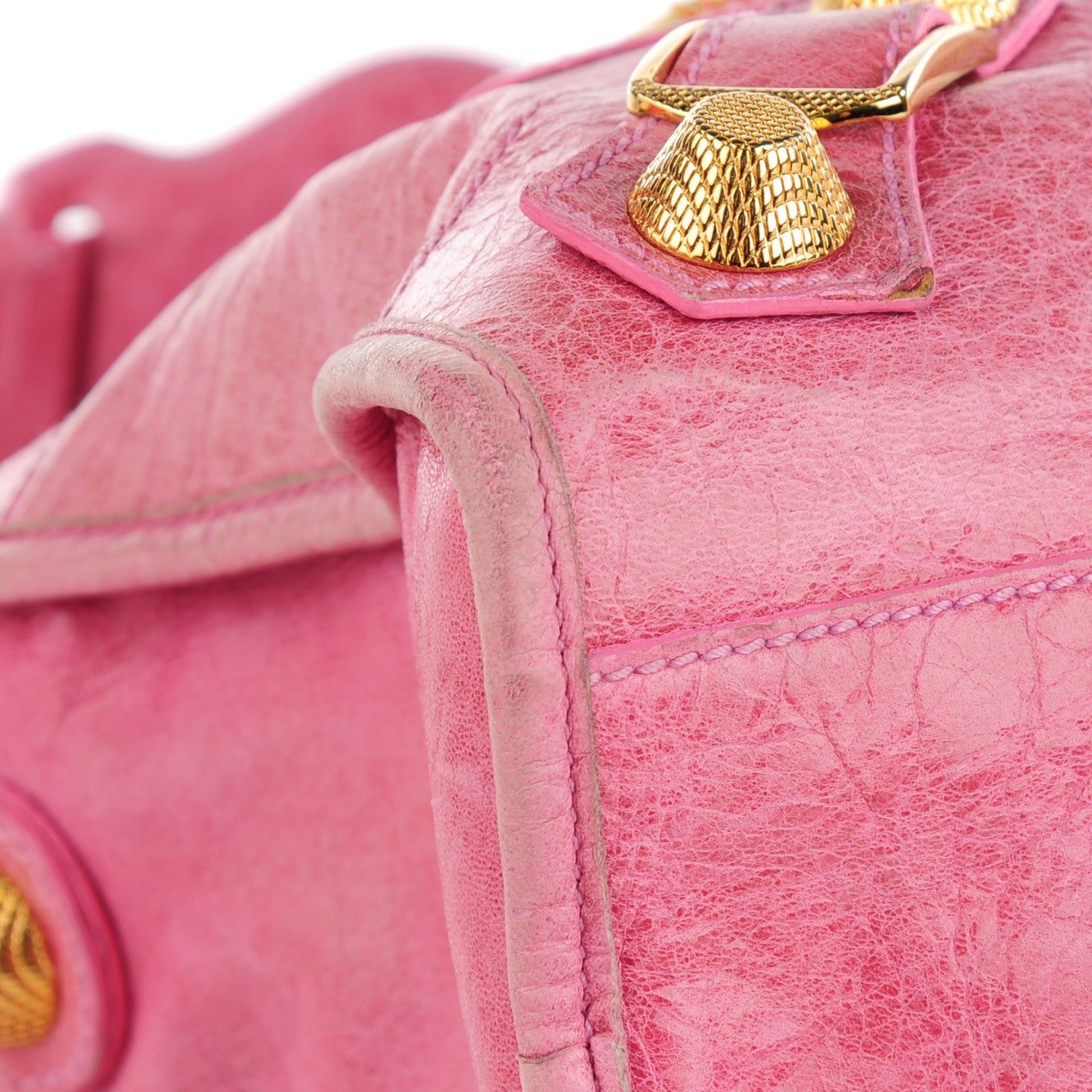 Balenciaga Agneau Giant 21 Gold Hardware City bubblegum 8 of 15