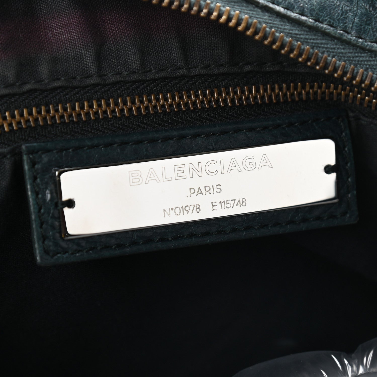 Balenciaga Agneau Classic Hardware City Vert Pinede 6 of 10
