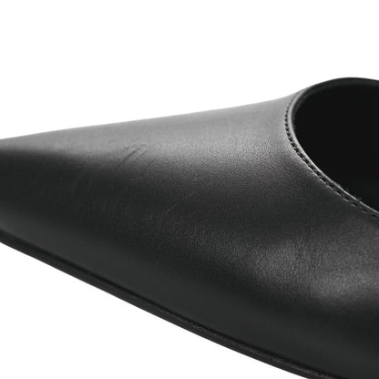 Hermes Calfskin Kiara 40 Pumps 39 Black 11 of 17