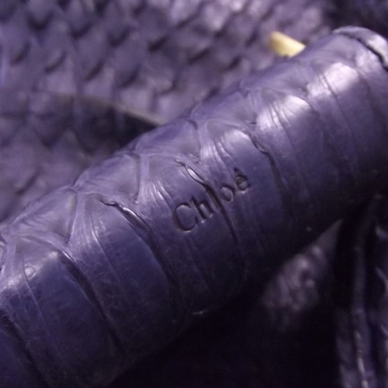 Python Large Betty Shoulder Bag Purple