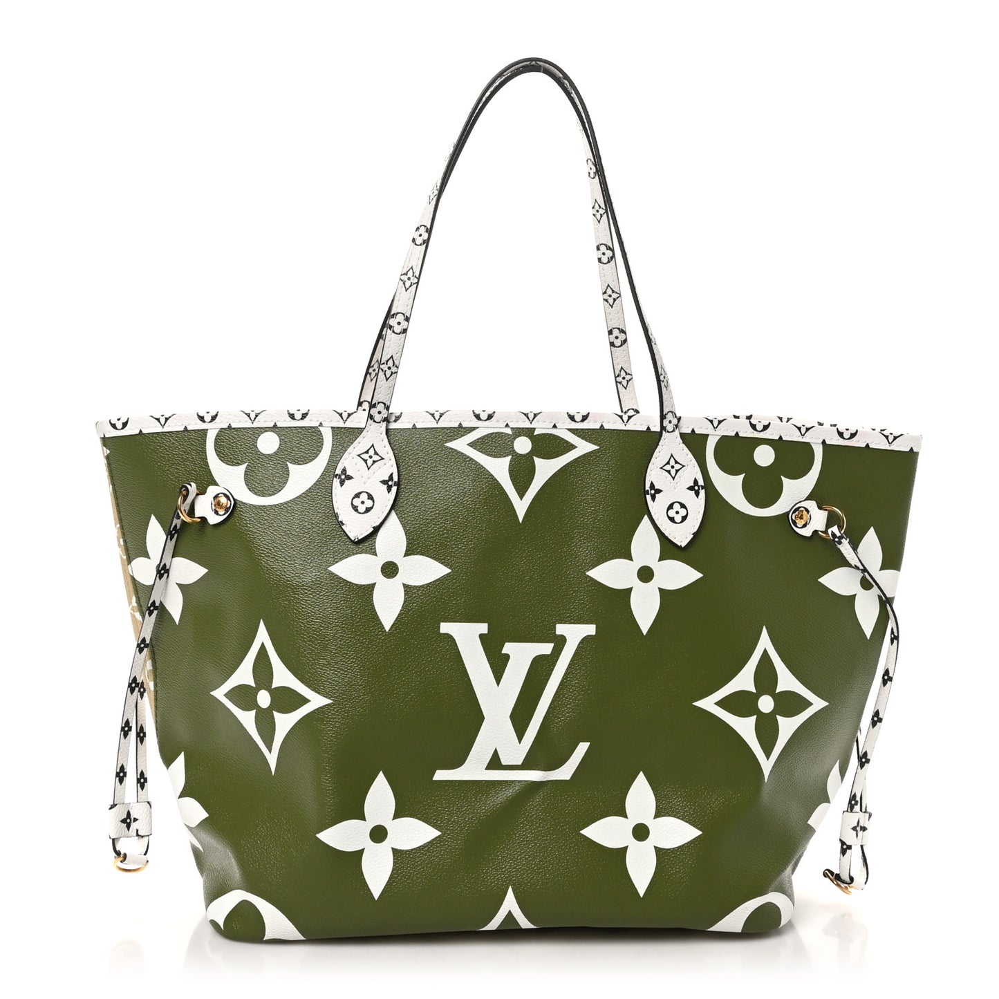 Monogram Giant Neverfull MM Kaki