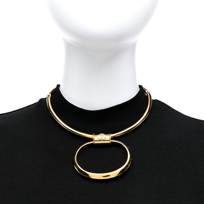 Louis Vuitton Metal Pure Choker Necklace Gold 2 of 6