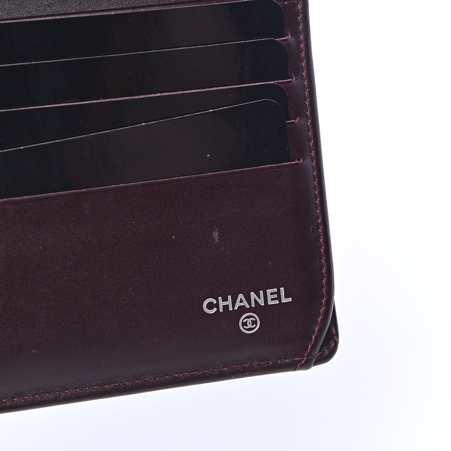 Caviar Quilted CC French Wallet Black