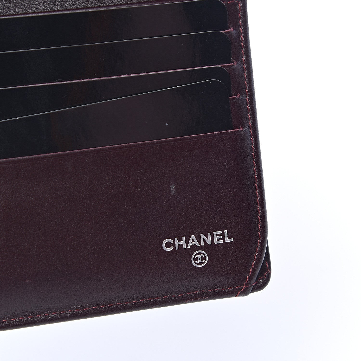 Chanel Caviar Quilted CC French Wallet Black 6 of 9