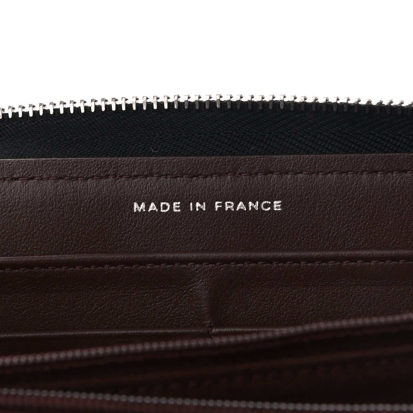 Caviar Quilted Large Gusset Zip Around Wallet Black