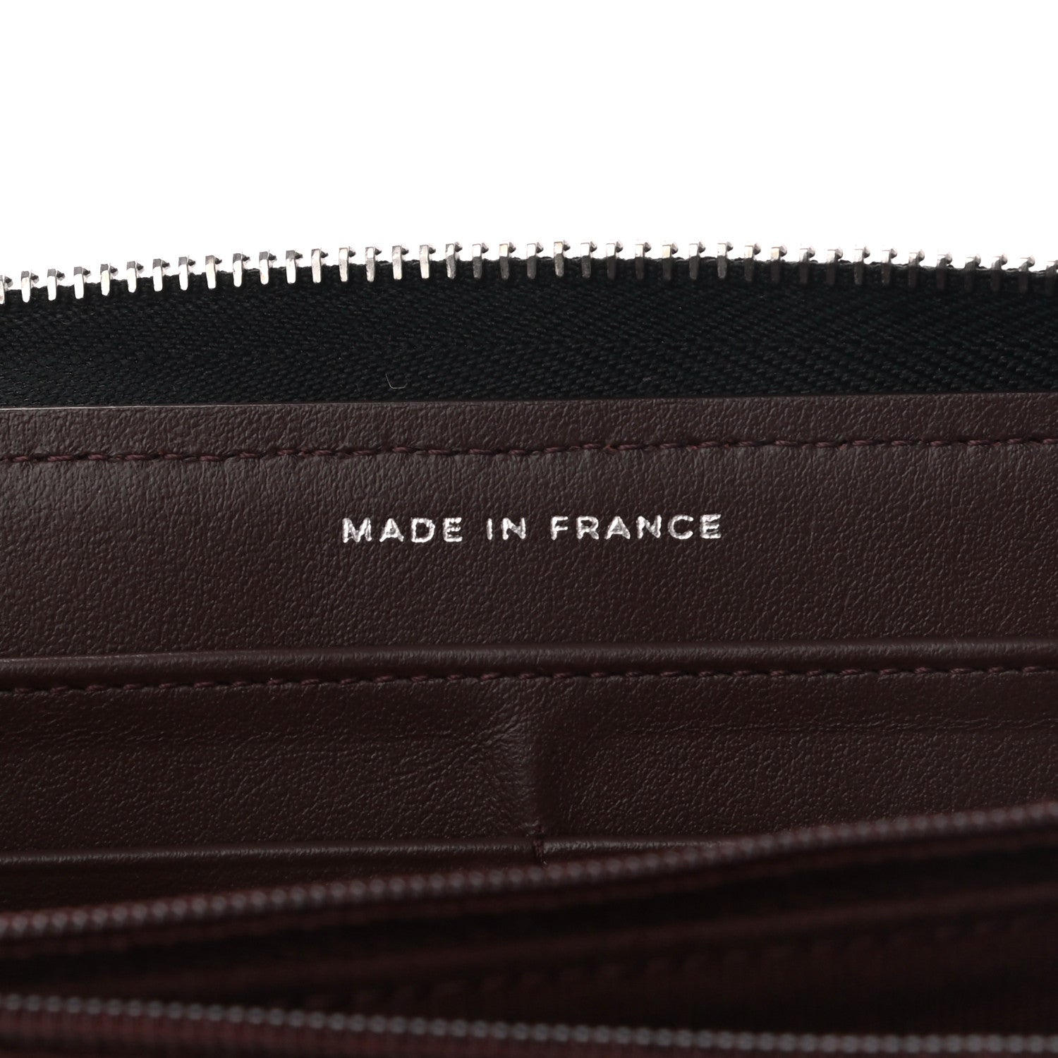 Chanel Caviar Quilted Large Gusset Zip Around Wallet Black 7 of 9
