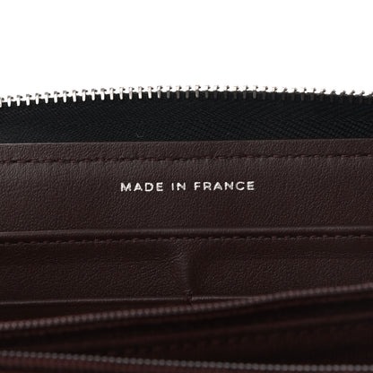 Chanel Caviar Quilted Large Gusset Zip Around Wallet Black 7 of 9