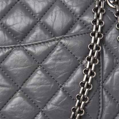 Chanel Aged Calfskin Medium Reissue Camera Case Grey 9 of 13