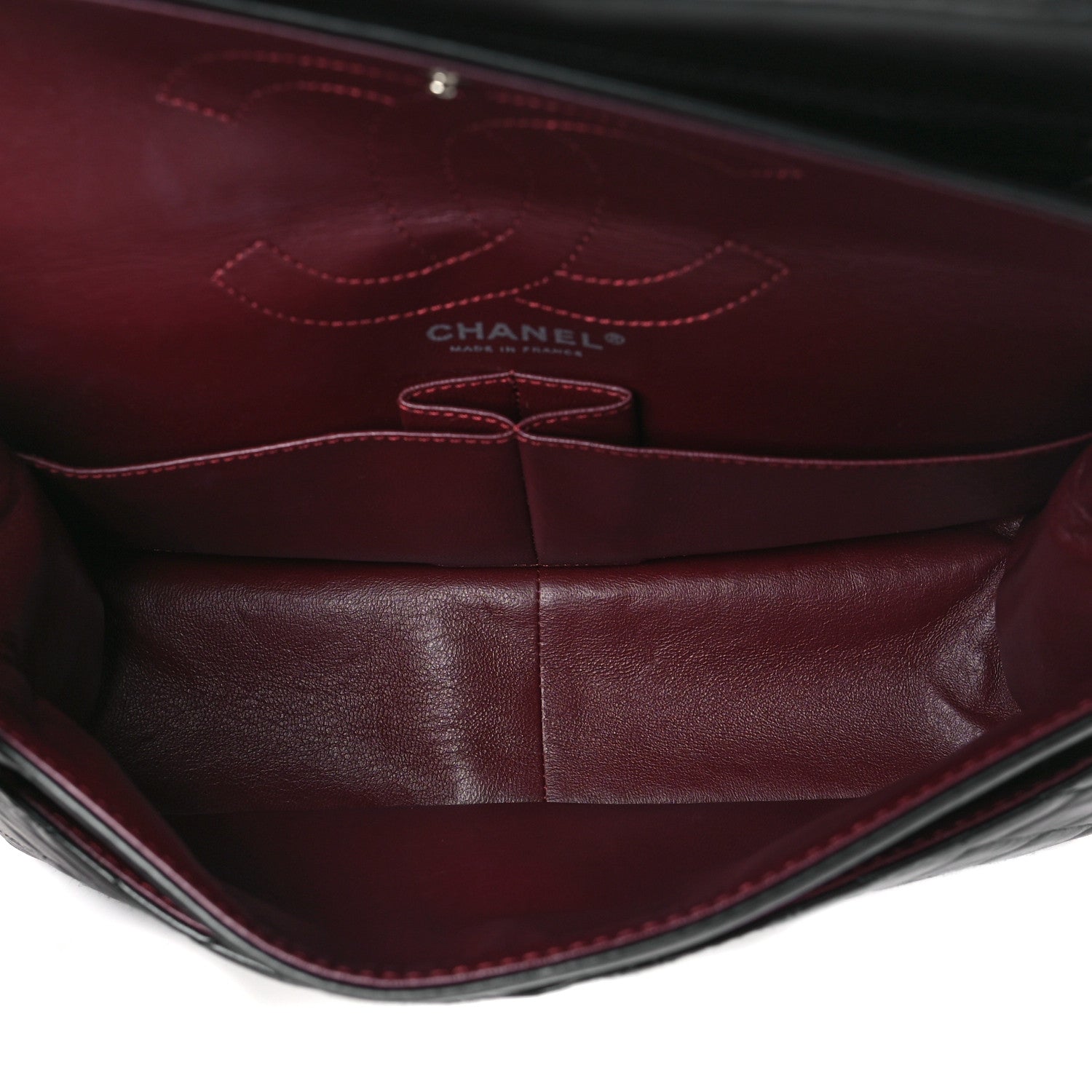 Chanel Aged Calfskin Quilted 2.55 Reissue 226 Flap Black 5 of 10