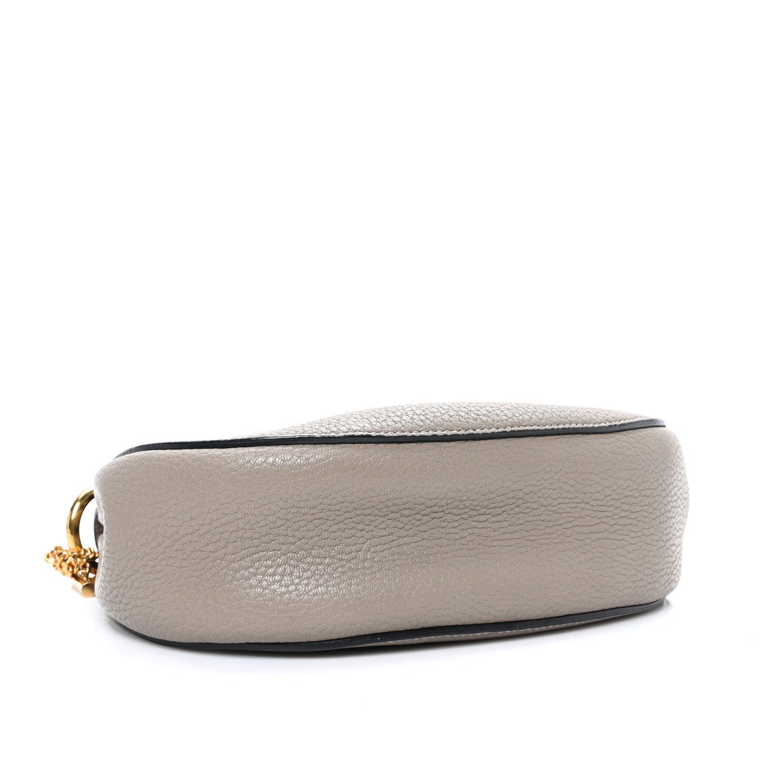 Chloe Grained Lambskin Mini Drew Shoulder Bag Motty Grey 4 of 9