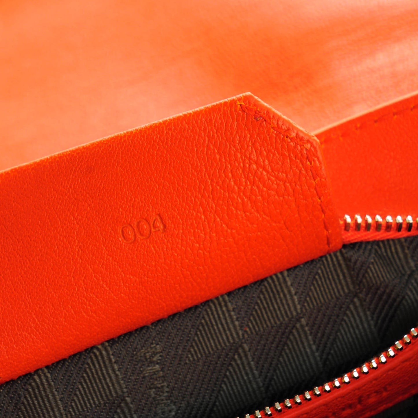 Lambskin Tiny PS1 Satchel Orange Pepper
