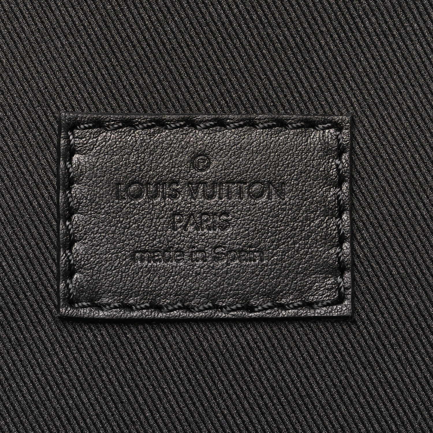 Louis Vuitton Monogram Shadow Racer Slingbag Black 6 of 9