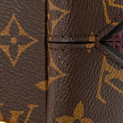 Louis Vuitton Ostrich Lizard Majestueux Tote MM Bordeaux 16 of 18