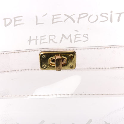 Hermes Vinyl Souvenir De L'Exposition Kelly Transparent 8 of 9