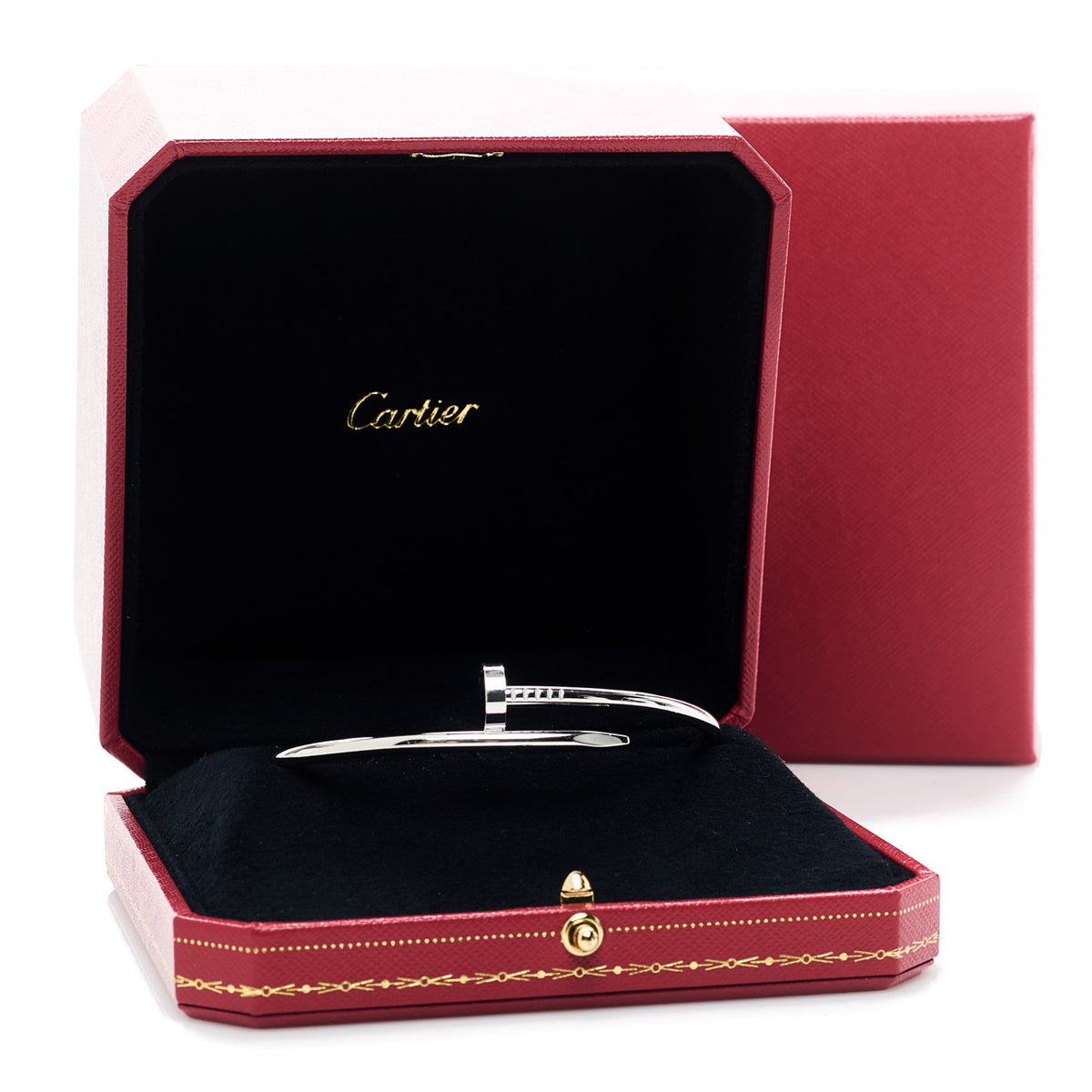 Cartier 18K White Gold Juste Un Clou Bracelet 20 5 of 5