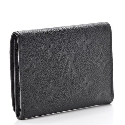 Louis Vuitton Empreinte Business Card Holder Black 3 of 7