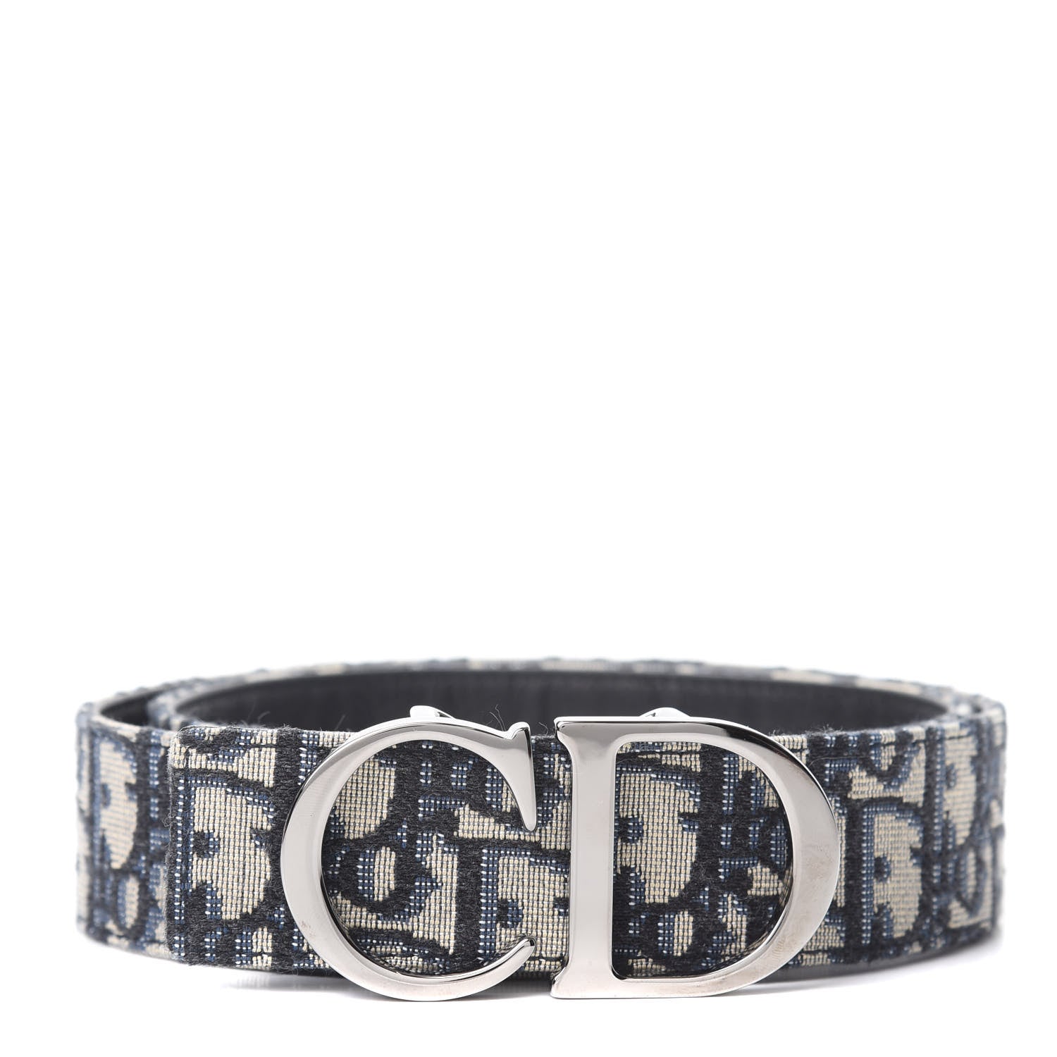 Christian Dior Oblique 35mm Belt 80 Blue Multi 1 of 6