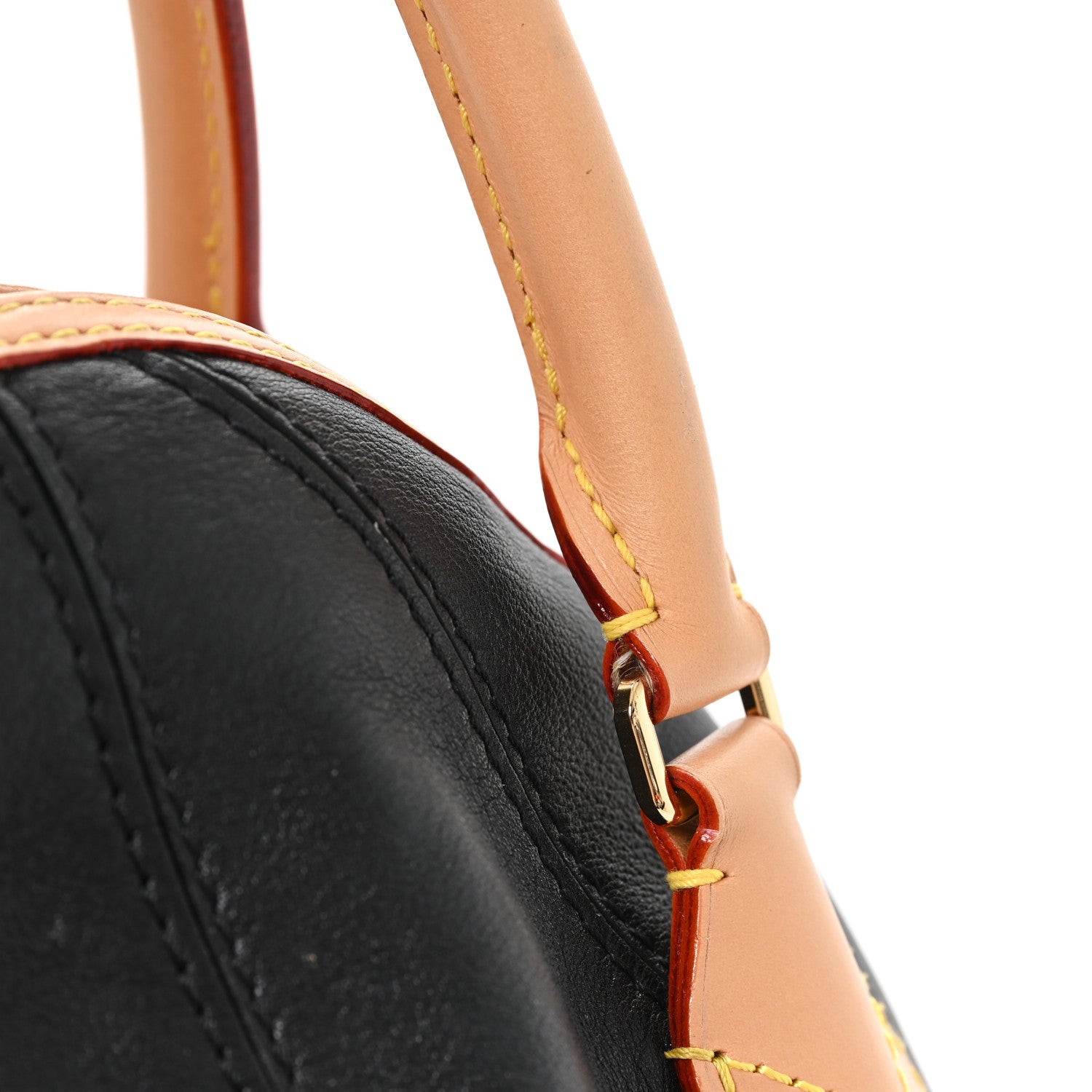 Louis Vuitton Monogram Braided Egg Bag Black 10 of 11