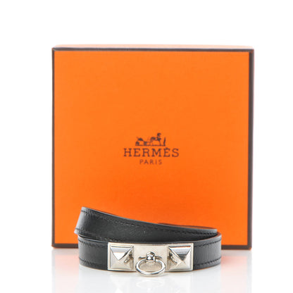 Hermes Chamonix Rivale Double Tour Bracelet M Black 7 of 7