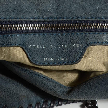 Stella McCartney Shaggy Deer Falabella Fold Over Tote Blue 13 of 14