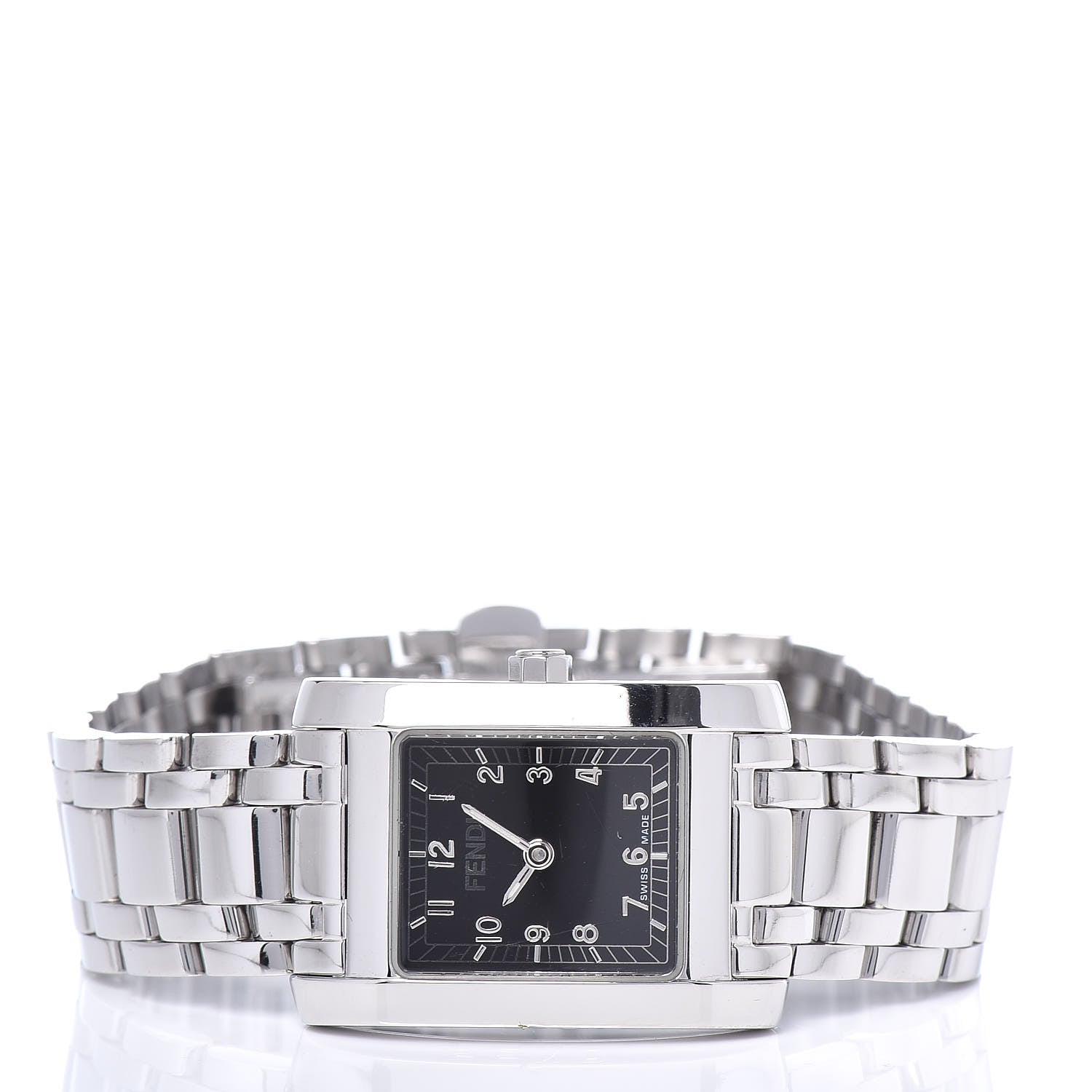 Fendi Stainless Steel 21mm Quartz Watch Black 3 of 7