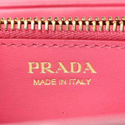 Prada Saffiano Bow Continental Wallet Petalo 6 of 8