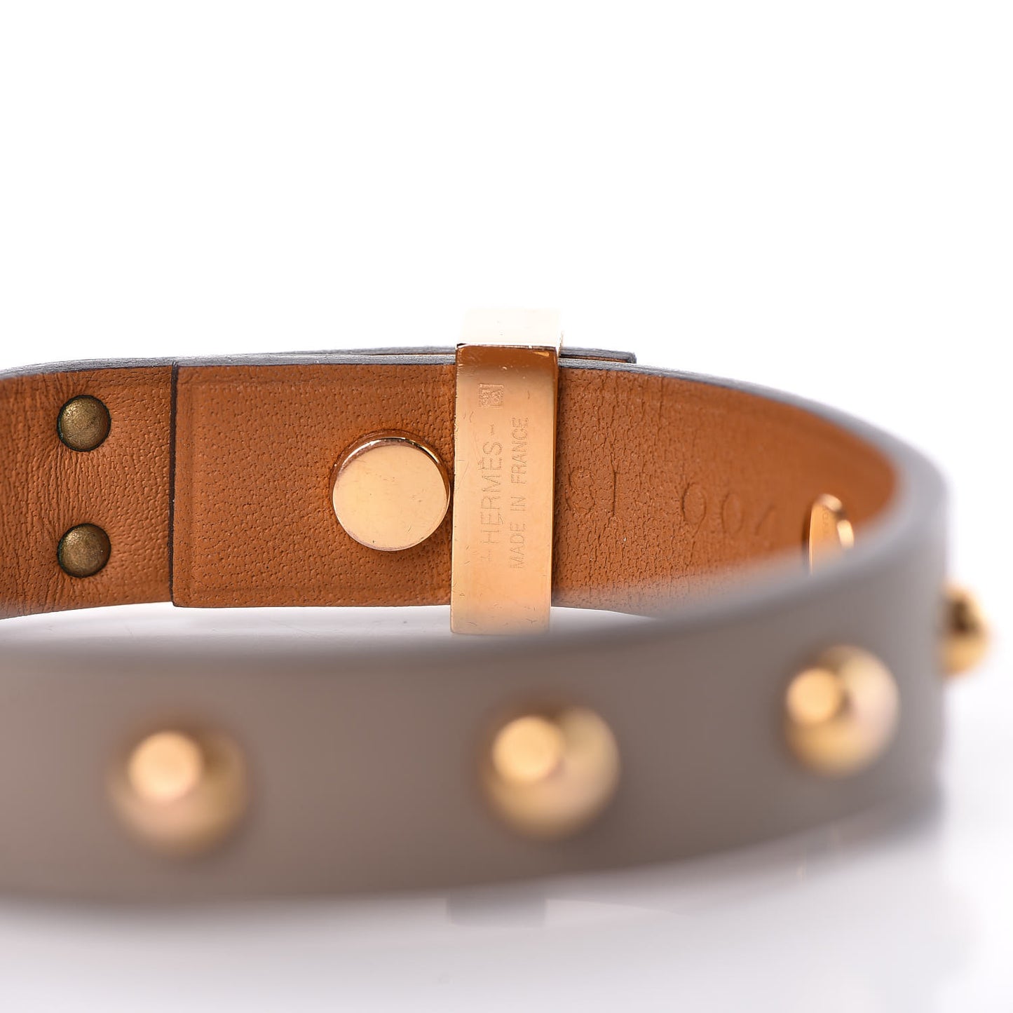 Swift Mini Dog Clous Ronds Bracelet T2 Gris Asphalte