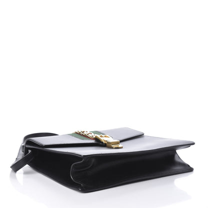 Gucci Calfskin Medium Sylvie Top Handle Bag Black 4 of 9