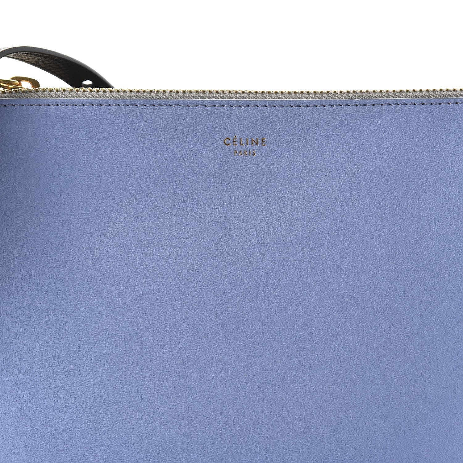 Celine Lambskin Small Multicolor Trio Crossbody Bag Porcelain 9 of 10