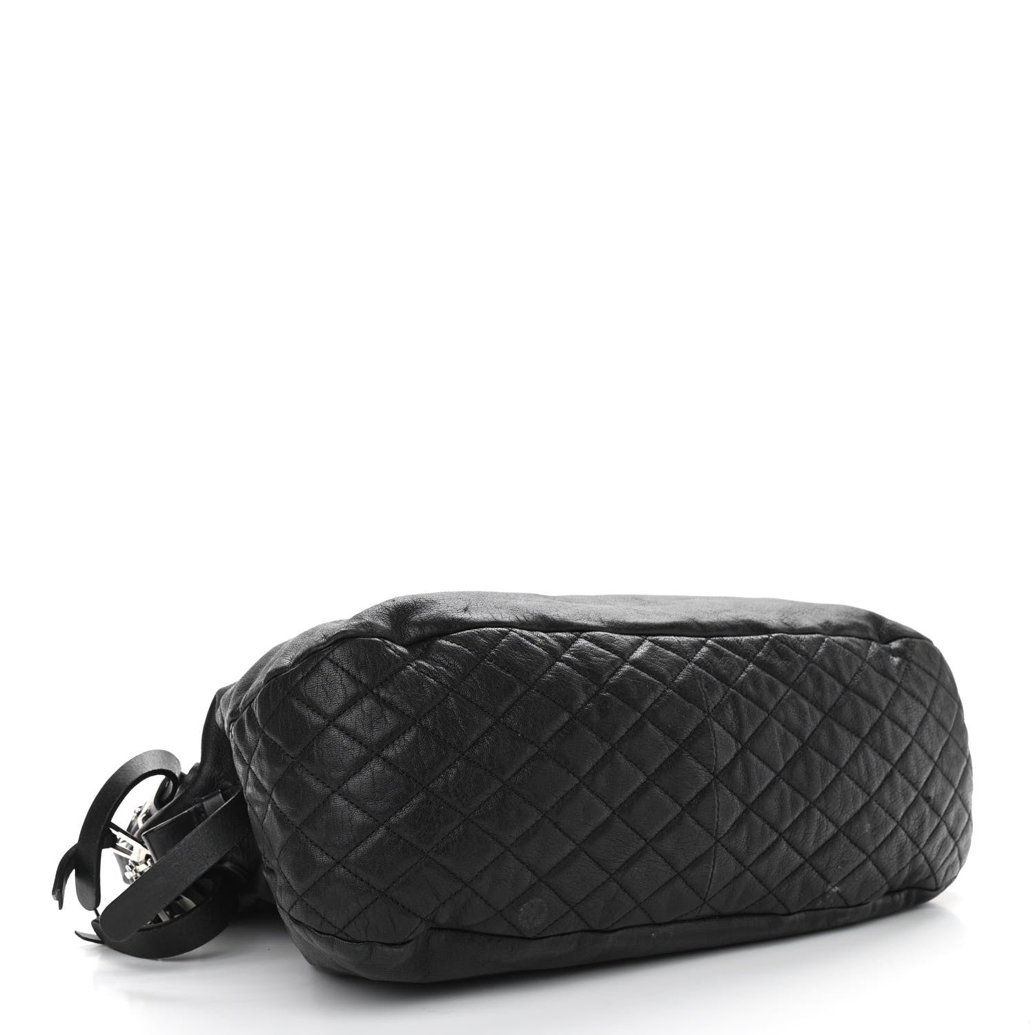 Jimmy Choo Lambskin Large Blake Boho Biker Bag Black 3 of 10