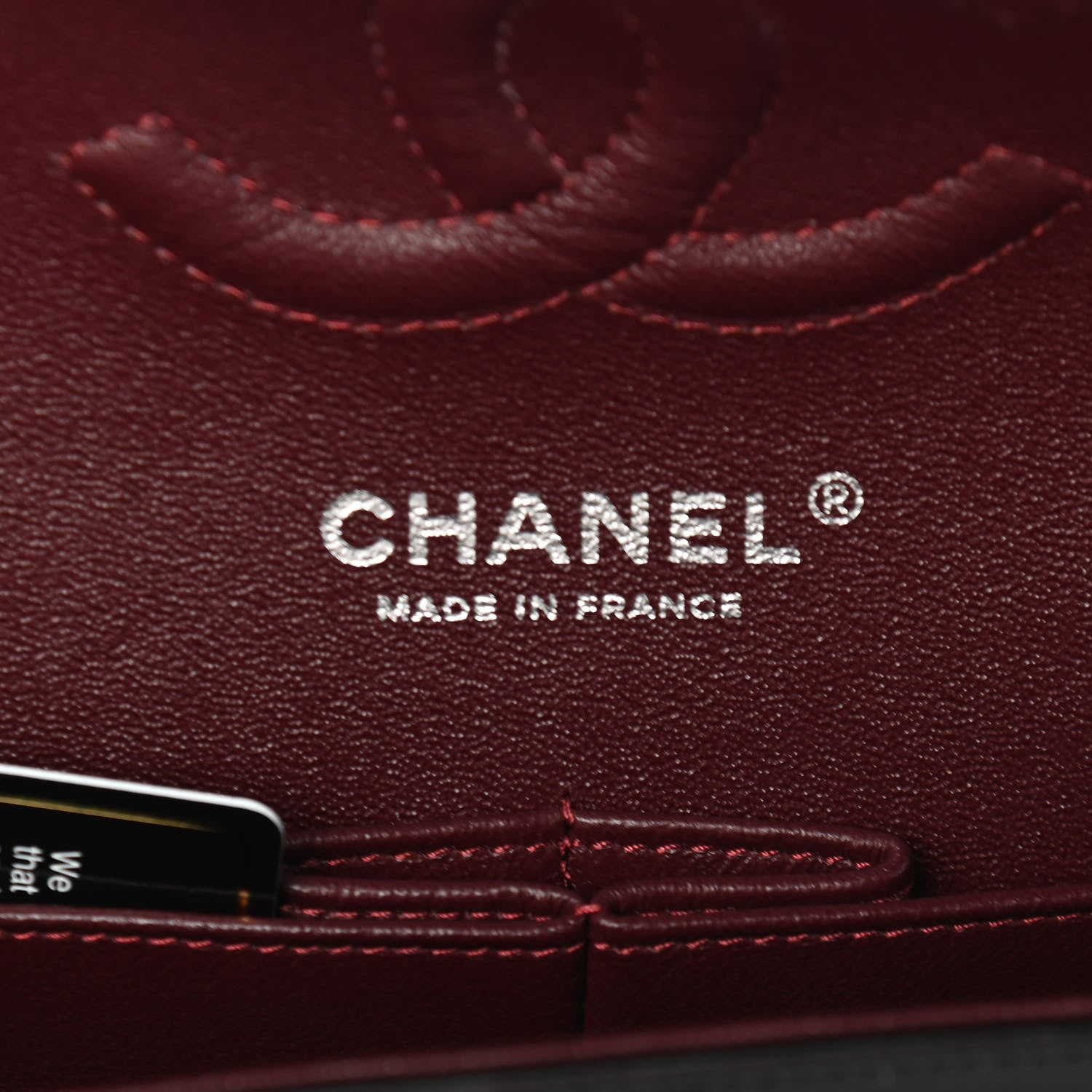 Chanel Lambskin Quilted Medium Double Flap Black 6 of 9
